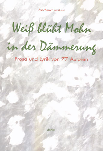 Weiß blüht Mohn in der Dämmerung
